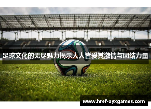 足球文化的无尽魅力揭示人人皆爱其激情与团结力量